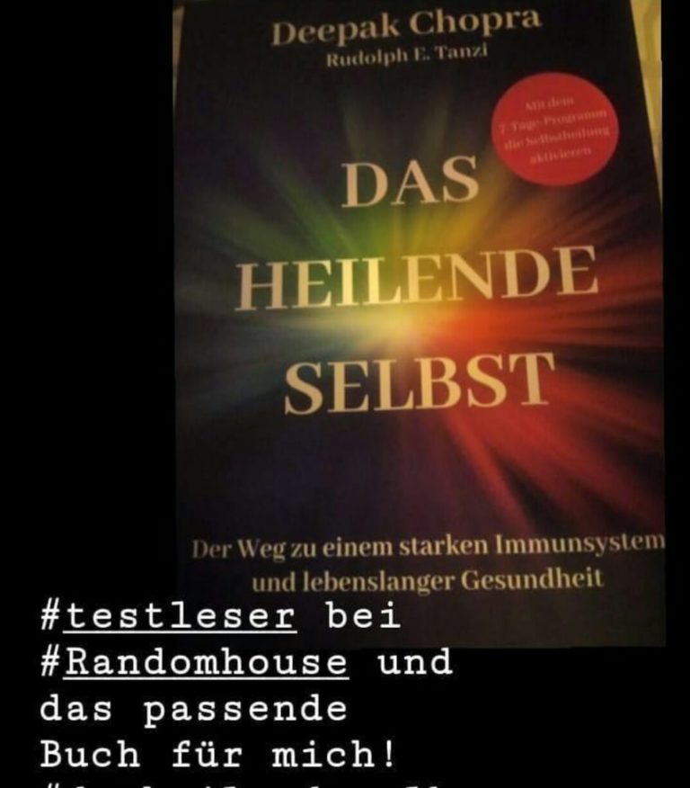 Deepak Chopra, Rudolf E. Tanzi – Das Heilende Selbst – Maren Martini ...